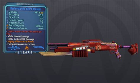 borderlands 2 heartbreaker shotgun.